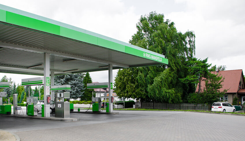 Tankstelle Klostermansfeld